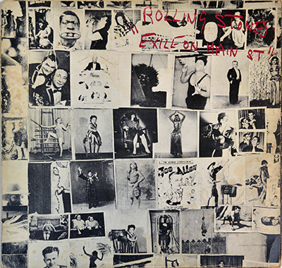 ROLLING STONES - Exile On Main Street (1972, Netherlands)
 album front cover vinyl record